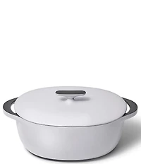 Caraway Enameled Cast Iron Oval Dutch Oven, 8.5 Qt.