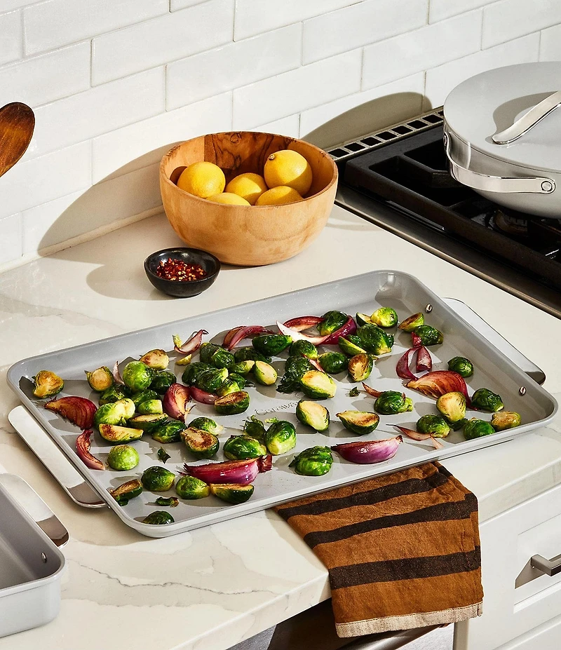 Caraway Baking Sheet Duo Large & Medium Set