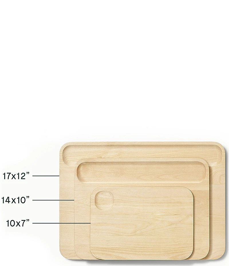 Caraway Birch Wood Cutting Board Set, Set of 3