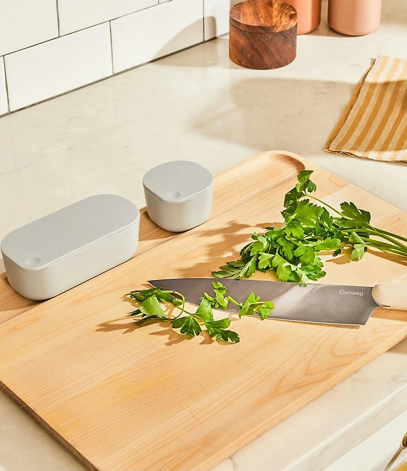 Caraway Birch Wood Cutting Board Set, Set of 3