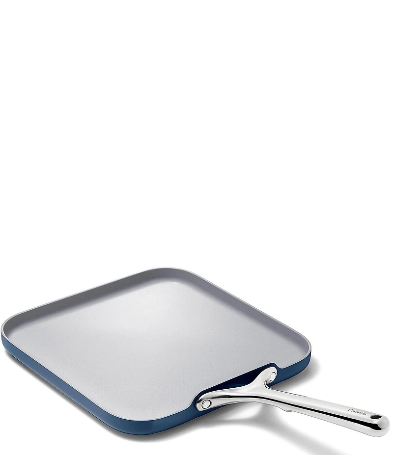 Caraway Ceramic-Coated 11#double; Square Griddle Pan
