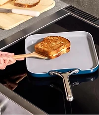 Caraway Ceramic-Coated 11#double; Square Griddle Pan