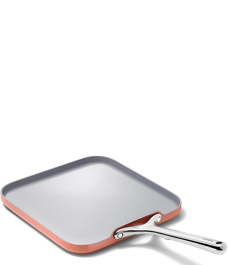 Caraway Ceramic-Coated 11#double; Square Griddle Pan