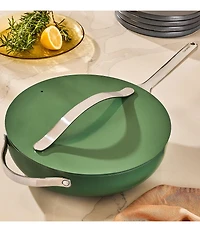 Caraway Ceramic-Coated 12#double; Saute Pan