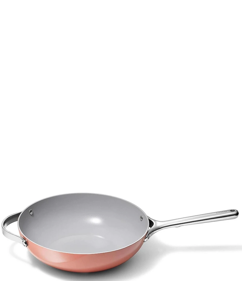 Caraway Ceramic-Coated 12#double; Stir Fry Pan