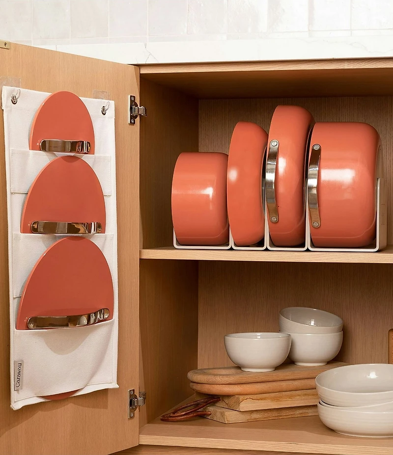 Caraway Ceramic-Coated Cookware, 12-Piece Set