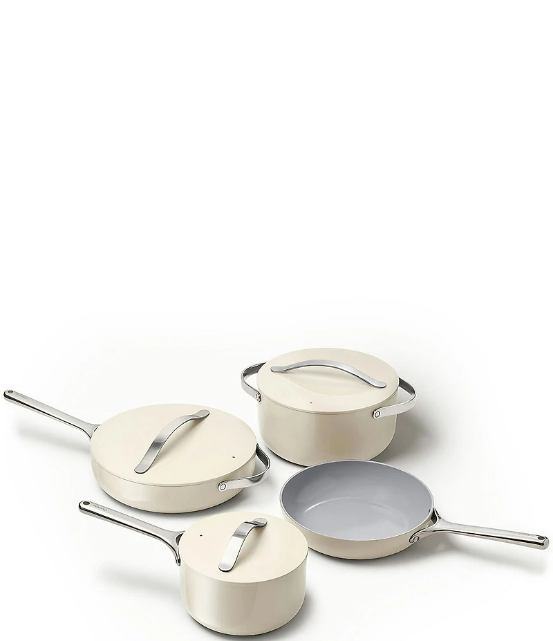 Caraway Ceramic-Coated Cookware, 12-Piece Set