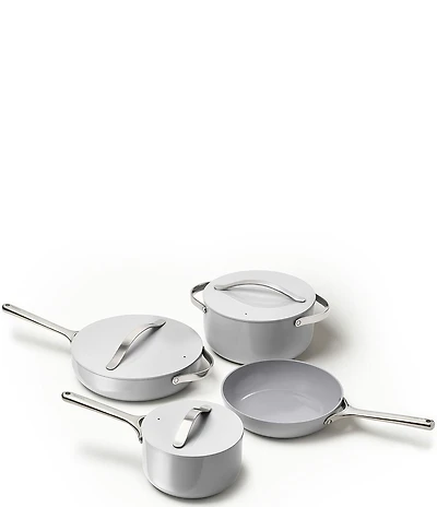Caraway Ceramic-Coated Cookware, 12-Piece Set