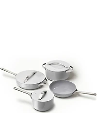 Caraway Ceramic-Coated Cookware, 12-Piece Set