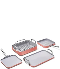 Caraway Ceramic-Coated 6-Piece Squareware Set
