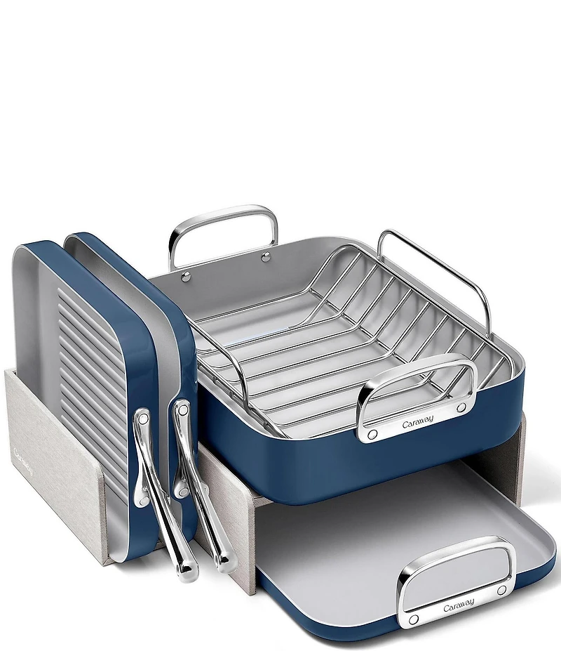 Caraway Ceramic-Coated 6-Piece Squareware Set