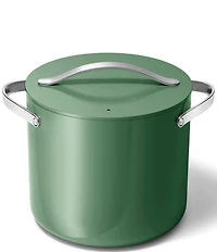 Caraway Ceramic-Coated Stockpot, 12 Qt.
