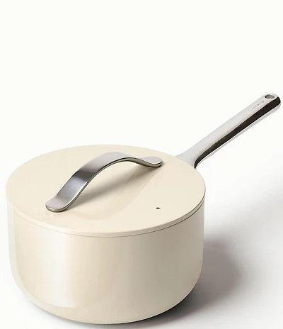 Caraway Ceramic-Coated 3 qt Sauce Pan