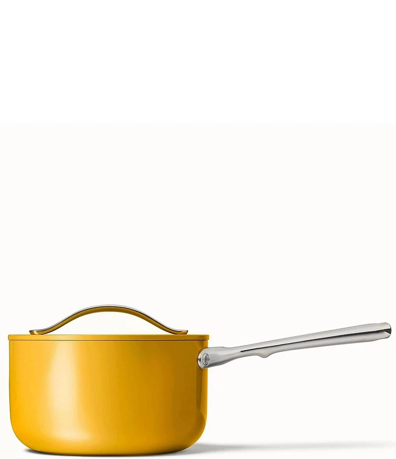 Caraway Ceramic-Coated 3 qt Sauce Pan