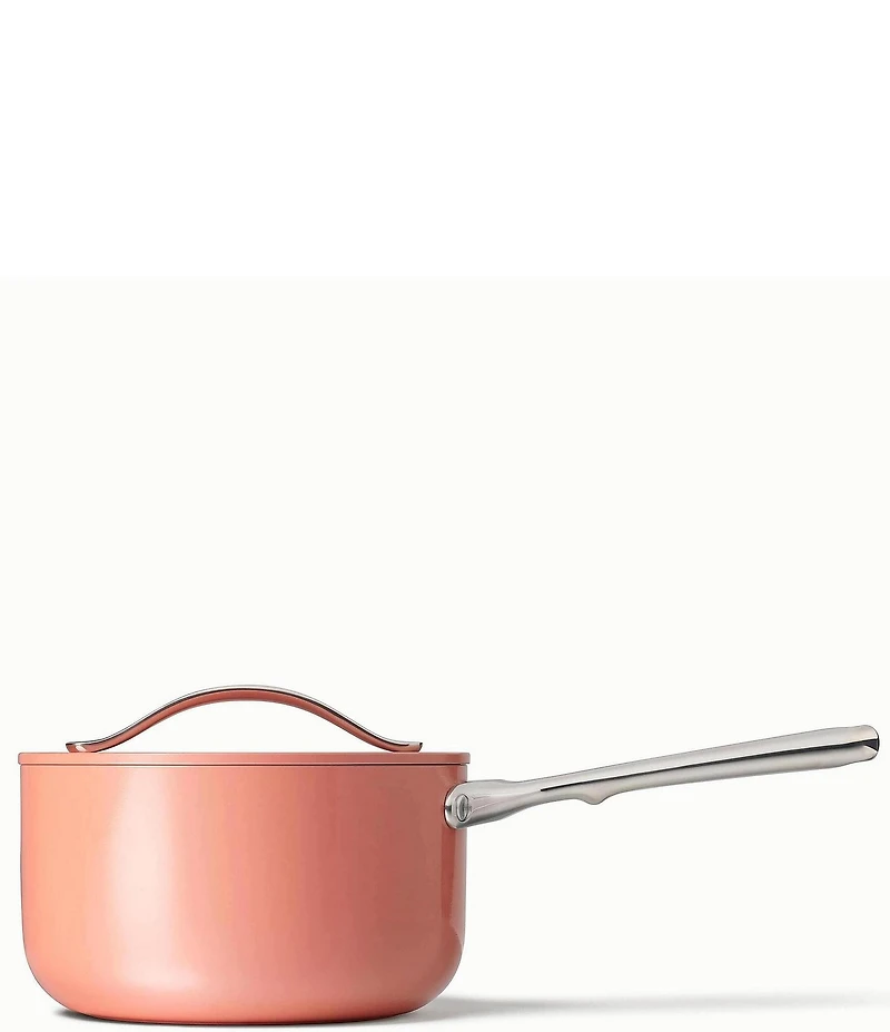 Caraway Ceramic-Coated 3 qt Sauce Pan