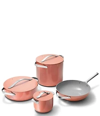 Caraway Ceramic-Coated 8pc Cookware Set