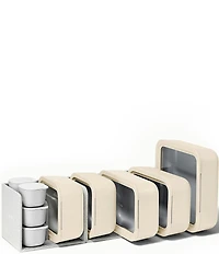 Caraway Ceramic-Coated Glass Food Storage Set
