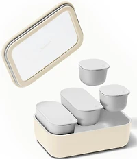 Caraway Ceramic-Coated Glass Food Storage Set