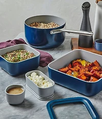 Caraway Ceramic-Coated Glass Food Storage Set