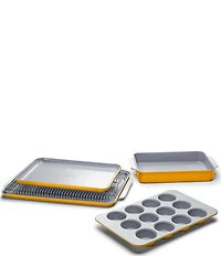 Caraway Ceramic-Coated Half Bakeware Set