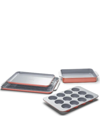 Caraway Ceramic-Coated Half Bakeware Set