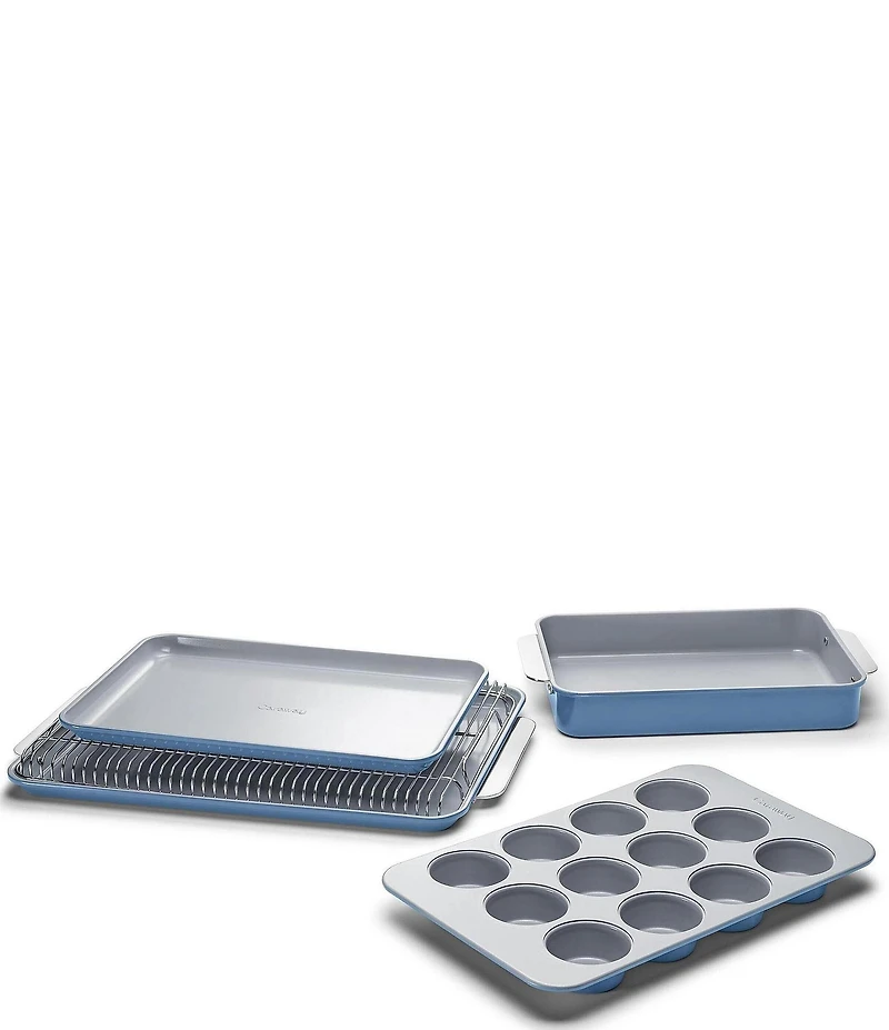 Caraway Ceramic-Coated Half Bakeware Set