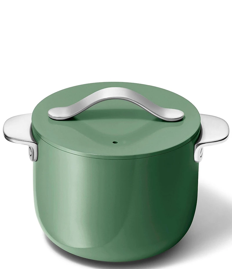 Caraway Ceramic-Coated Petite Cooker, 2 Qt.