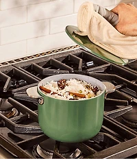 Caraway Ceramic-Coated Petite Cooker, 2 Qt.
