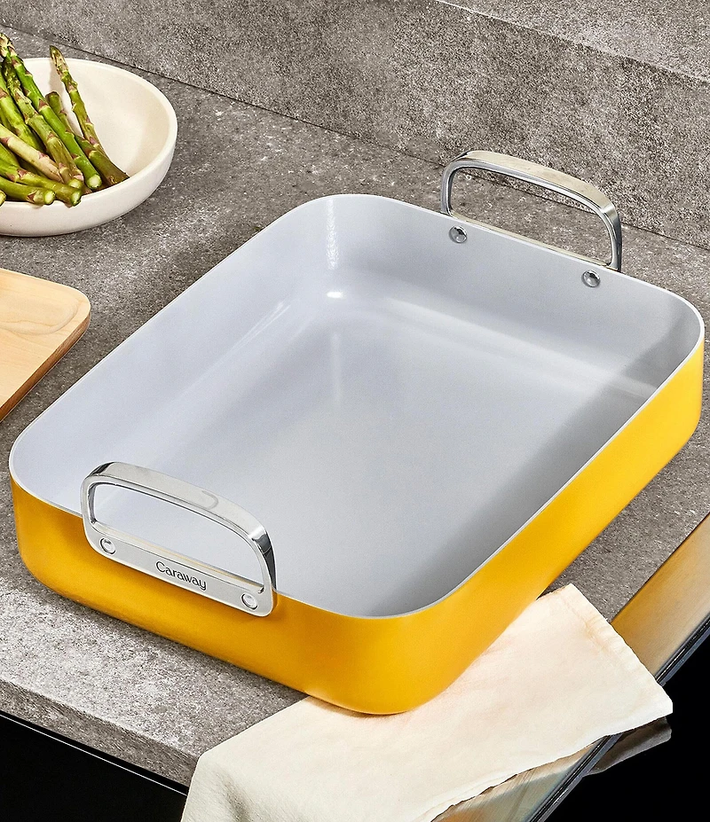Caraway Ceramic-Coated Roasting Pan
