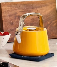 Caraway Ceramic Coated Whistling Tea Kettle
