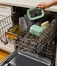 Caraway Mini Ceramic-Coated Glass Food Storage Set