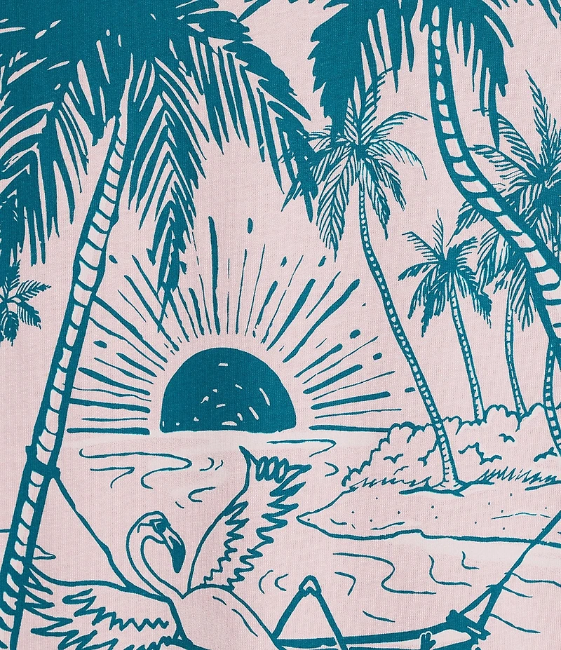 Caribbean A Caribbean Life Graphic Short Sleeve T-Shirt