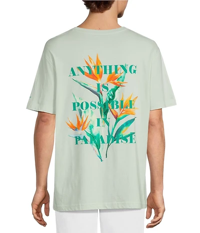 Caribbean Anything Is Possible Graphic Short Sleeve T-Shirt