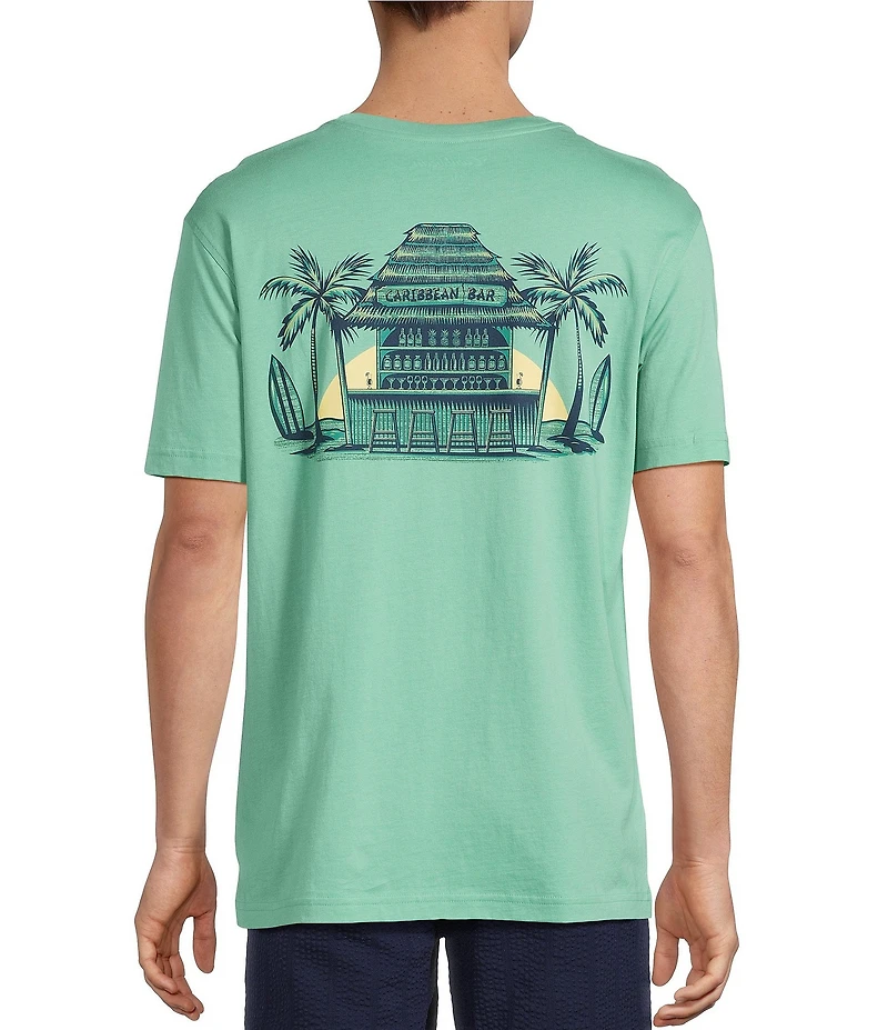 Caribbean Bar And Grill Short Sleeve T-Shirt