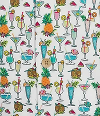 Caribbean Beach Drinks Cabana Woven Top