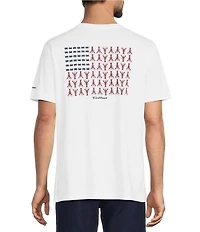 Caribbean Big & Tall Crustacean Flag Short Sleeve T-Shirt
