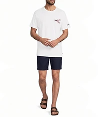 Caribbean Big & Tall Crustacean Flag Short Sleeve T-Shirt