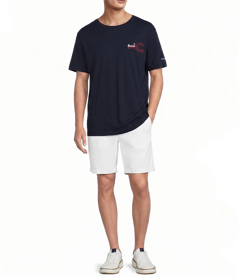 Caribbean Big & Tall Crustacean Flag Short Sleeve T-Shirt