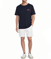 Caribbean Big & Tall Crustacean Flag Short Sleeve T-Shirt