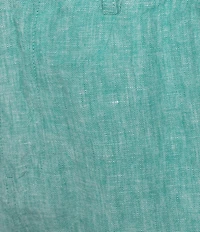 Caribbean Big & Tall Flat Front Linen 9#double; Shorts