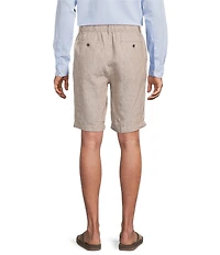 Caribbean Big & Tall 9#double; Inseam Linen Shorts