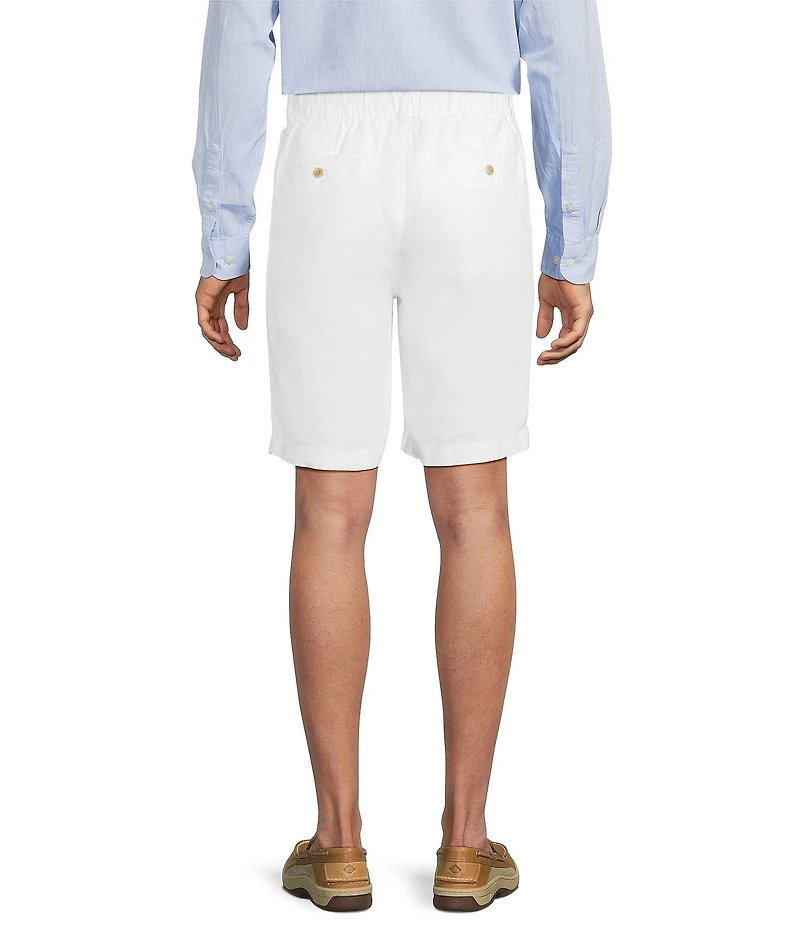 Caribbean Big & Tall 9#double; Inseam Linen Shorts