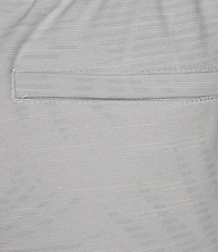 Caribbean Big & Tall Shadow Palm Print 8#double; Inseam Swim Trunks