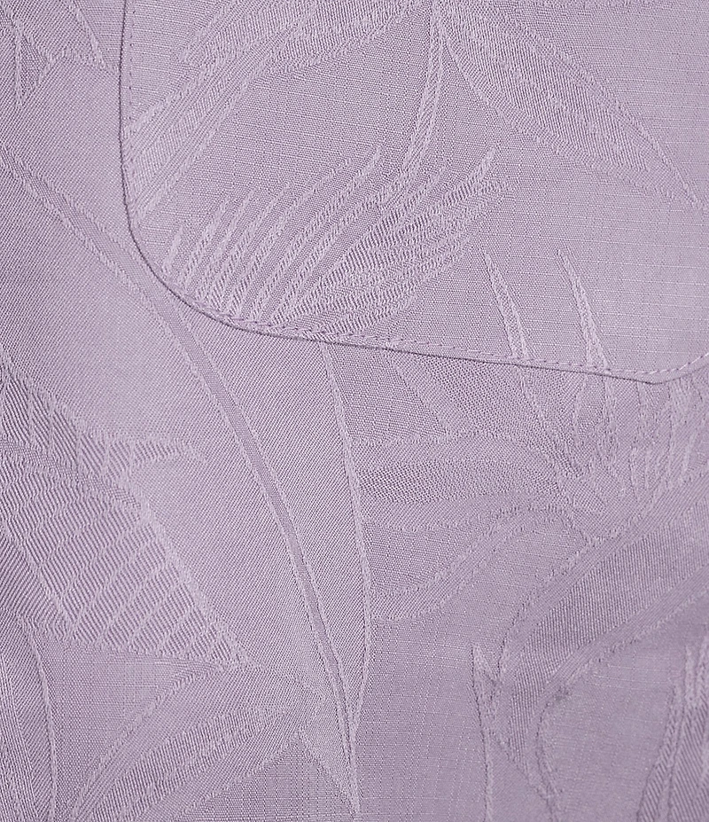 Caribbean Bird of Paradise Textured Short Sleeve Woven Shirt