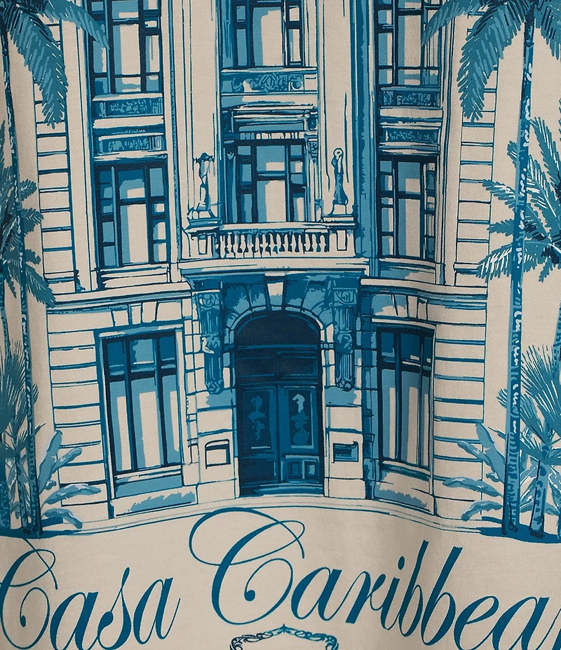 Caribbean Casa Carribean Graphic Short Sleeve T-Shirt