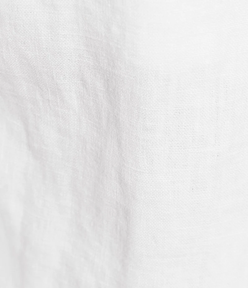 Caribbean Coastal Linen Flat Front Pants