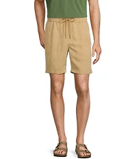 Caribbean Flat Front Jacquard 8#double; Inseam Shorts