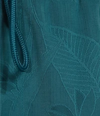 Caribbean Flat Front Jacquard 8#double; Inseam Shorts