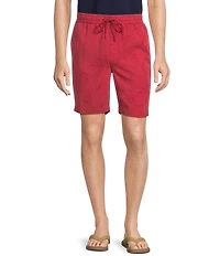 Caribbean Flat Front Jacquard 8#double; Inseam Shorts