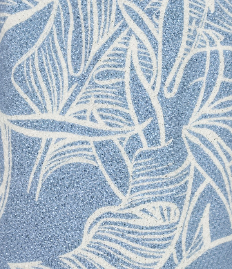 Caribbean Floral Print 7#double; Inseam Shorts